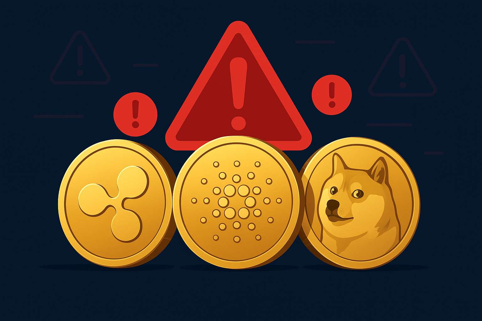 Coinbase warning: Fake XRP, ADA and DOGE tokens circulating